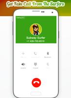 Call From Subway Surfer capture d'écran 1