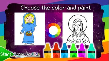 Virgin Mary Coloring Book اسکرین شاٹ 1