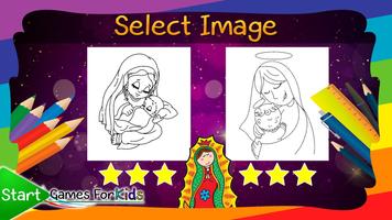 Virgin Mary Coloring Book syot layar 2