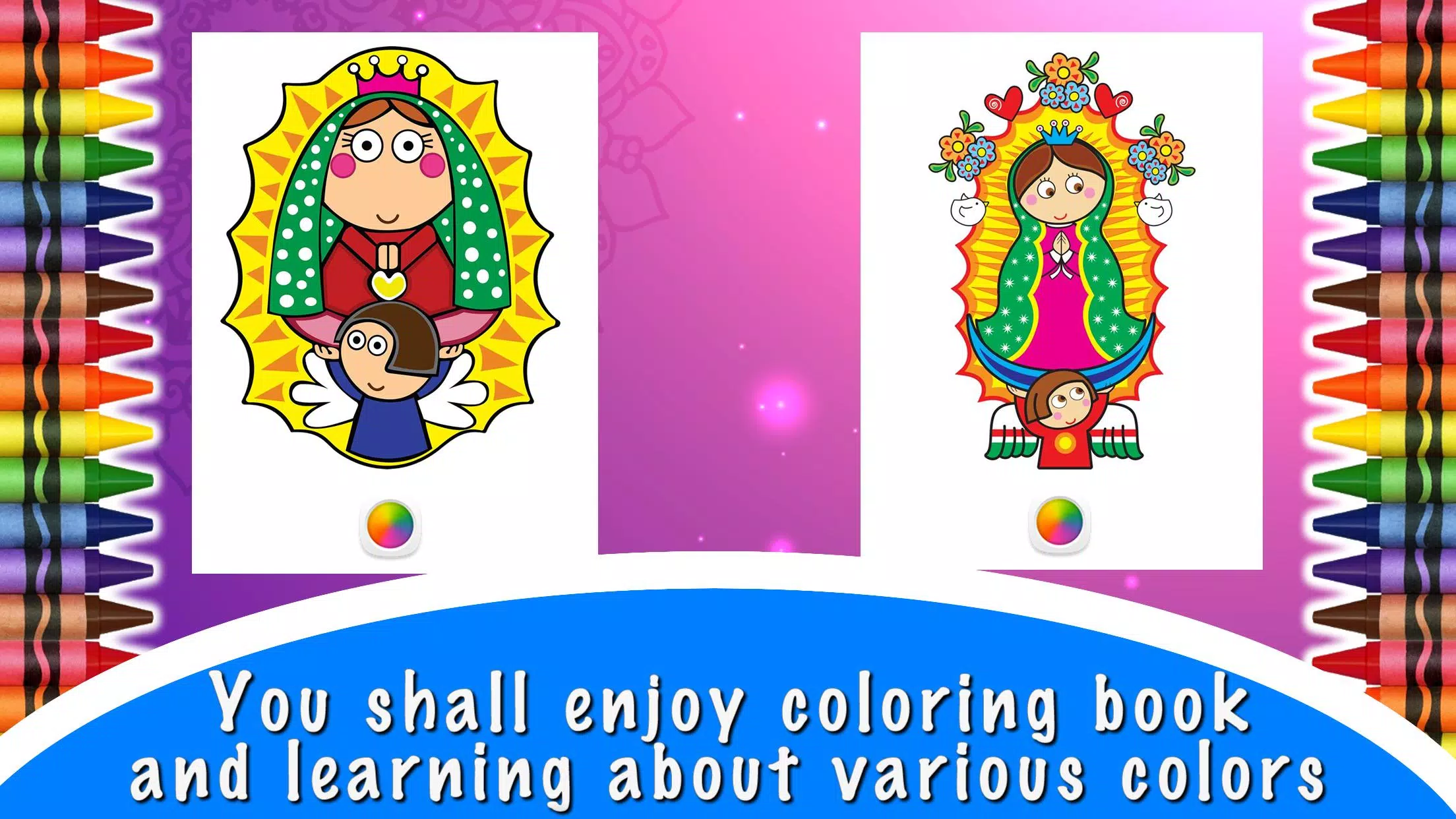 Descarga de APK de Vírgenes Libro para Colorear para Android Descarga de APK de Vírgenes Libro para Colorear para Android