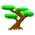 بونساي شجرة محاكي أيقونة