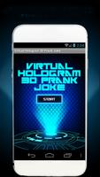 Virtual Hologram 3D Prank Joke Plakat