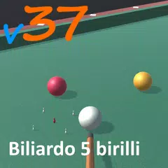 5 pins billiard
