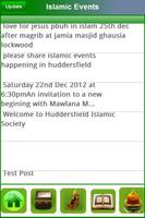 Huddersfield Islamic Society Affiche