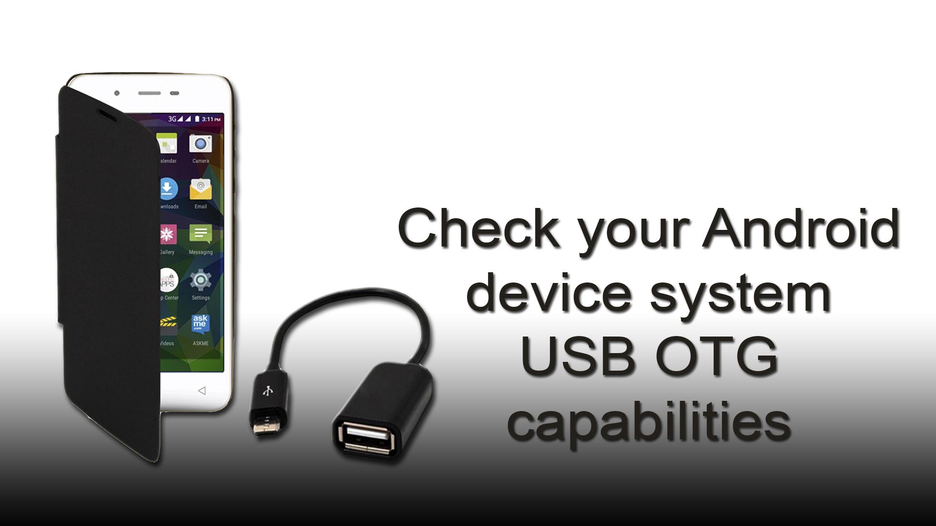 Что такое otg устройство. USB host Android. USB чекер на ПК. USB OTG Checker на IOS. OTG девайс.