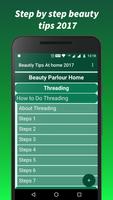 Beautiy Tips At home 2017 screenshot 1