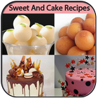 Sweets and Cake Recipe ícone