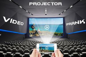 HD Video Projector Simulator Affiche