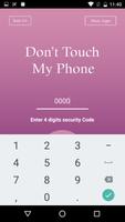 Don't Touch My Phone - Alarm. স্ক্রিনশট 1