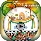 Republic Day Video Maker 2018 - 26th Jan 2018 ไอคอน