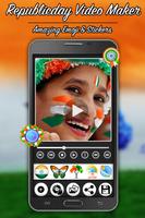 برنامه‌نما Republic Day Video Maker 2018 - 26th Jan 2018 عکس از صفحه