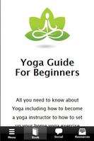 Yoga Guide For Beginners Affiche