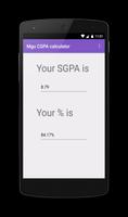 Mgu CGPA calculator capture d'écran 2
