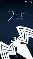 Venom Xperia Theme captura de pantalla 1