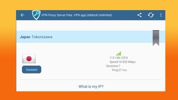 VPN Proxy Server Free. VPN app Unblock Unlimited. screenshot 2