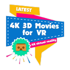 4K 3D Movies for VR Zeichen