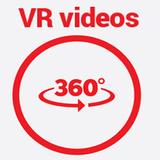 VR Videos 360 icône