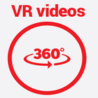 VR Videos 360 ikon