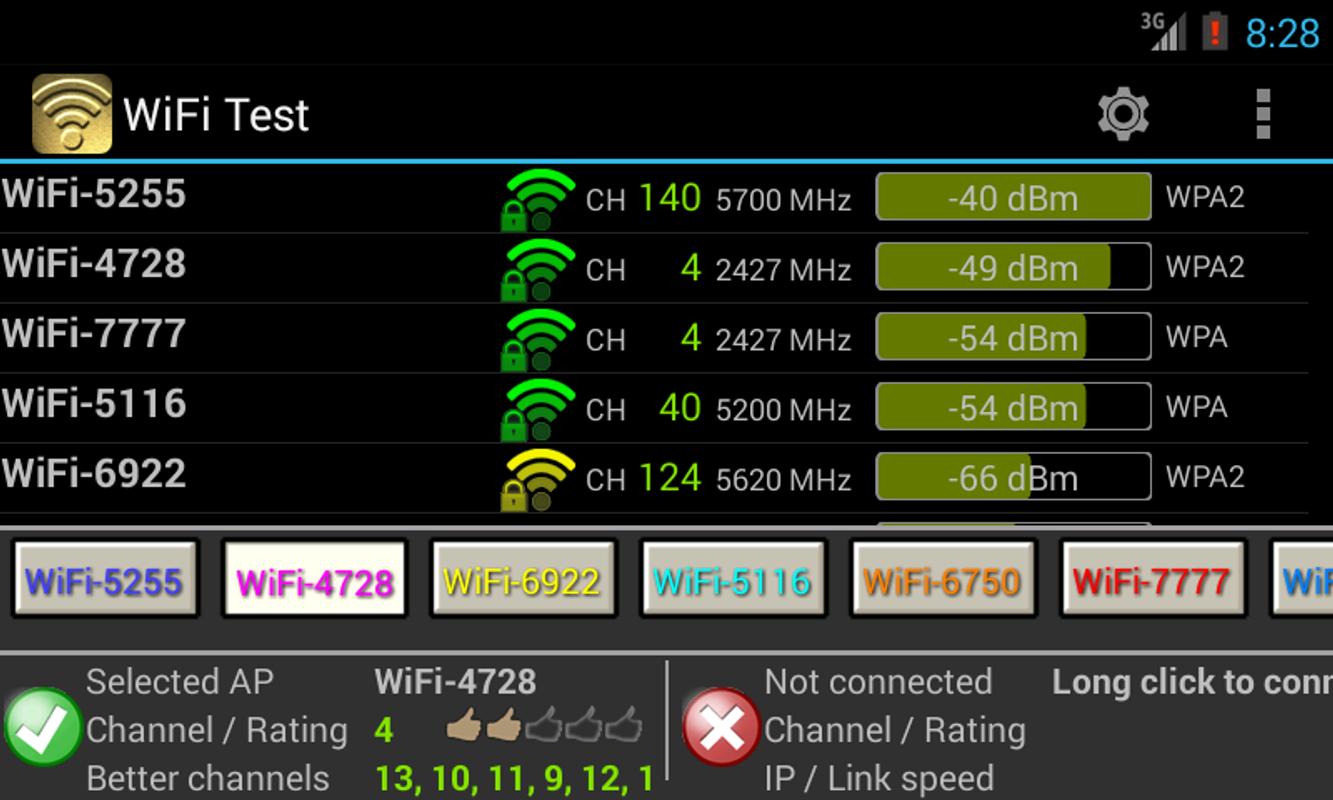 WiFi Test for Android - APK Download