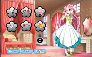 Princess Flower Dress Up capture d'écran 3