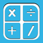 Blue Calculator-icoon