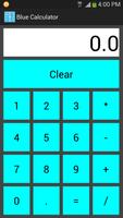 Blue Calculator ảnh chụp màn hình 1