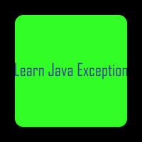 Learn Java Exception تصوير الشاشة 1