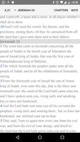 KJV Bible captura de pantalla 1