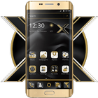 Black Gold X Launcher icono