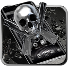 Thème de Death Metal Skull icône