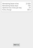 Simple Car Lease Tracker Screenshot 1