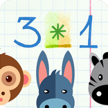 Multiplication table:4-12 year