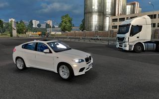 X6 Car Drive Simulator Affiche