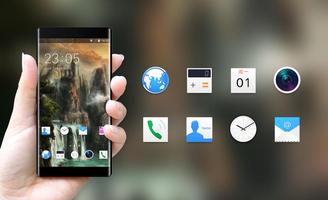 Theme for Xolo A550s IPS Fantasy Landscape скриншот 3