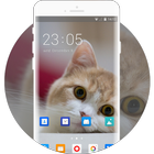 Theme for Xolo Q1200 Cat Wallpaper アイコン