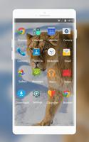 Theme for Xolo Q2500 Lion Wallpaper تصوير الشاشة 1