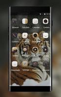 Theme for Xolo Q900 Tiger Wallpaper 스크린샷 1