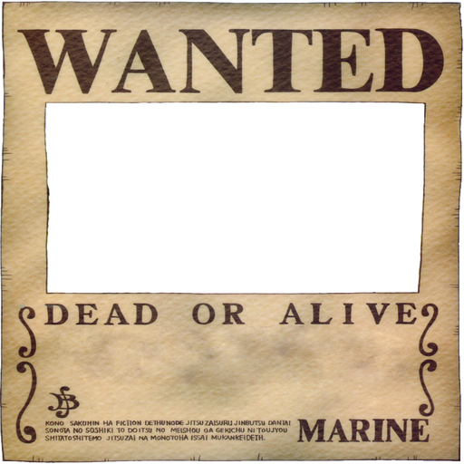 Featured image of post Mentahan Wanted One Piece Here you can download the template to make your own one piece wanted poster