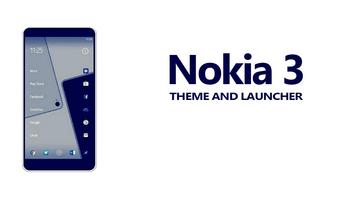 Theme and Launcher for Nokia 3 Affiche