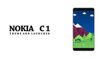 Nokia C1 Launcher & Theme capture d'écran 1