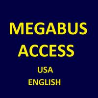 MegaBus USA English Access Affiche