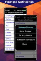 برنامه‌نما Notification Ringtones - Notification SMS Sound عکس از صفحه