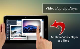 Video Popup Player - Floating Video Player 2018 capture d'écran 1
