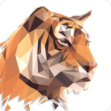 Bonza Poly Art - Tenkyu Animal Jam for Kids أيقونة