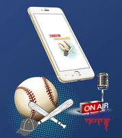 Hi Baseball Radio Cartaz