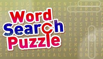 Word Search Puzzle ポスター