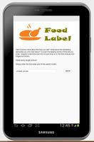 Food Label screenshot 1