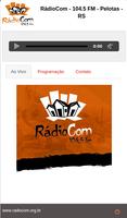 RádioCom 104.5 FM الملصق