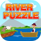 River Puzzle - IQ Test Mind アイコン