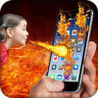 Fire on Screen Prank icon